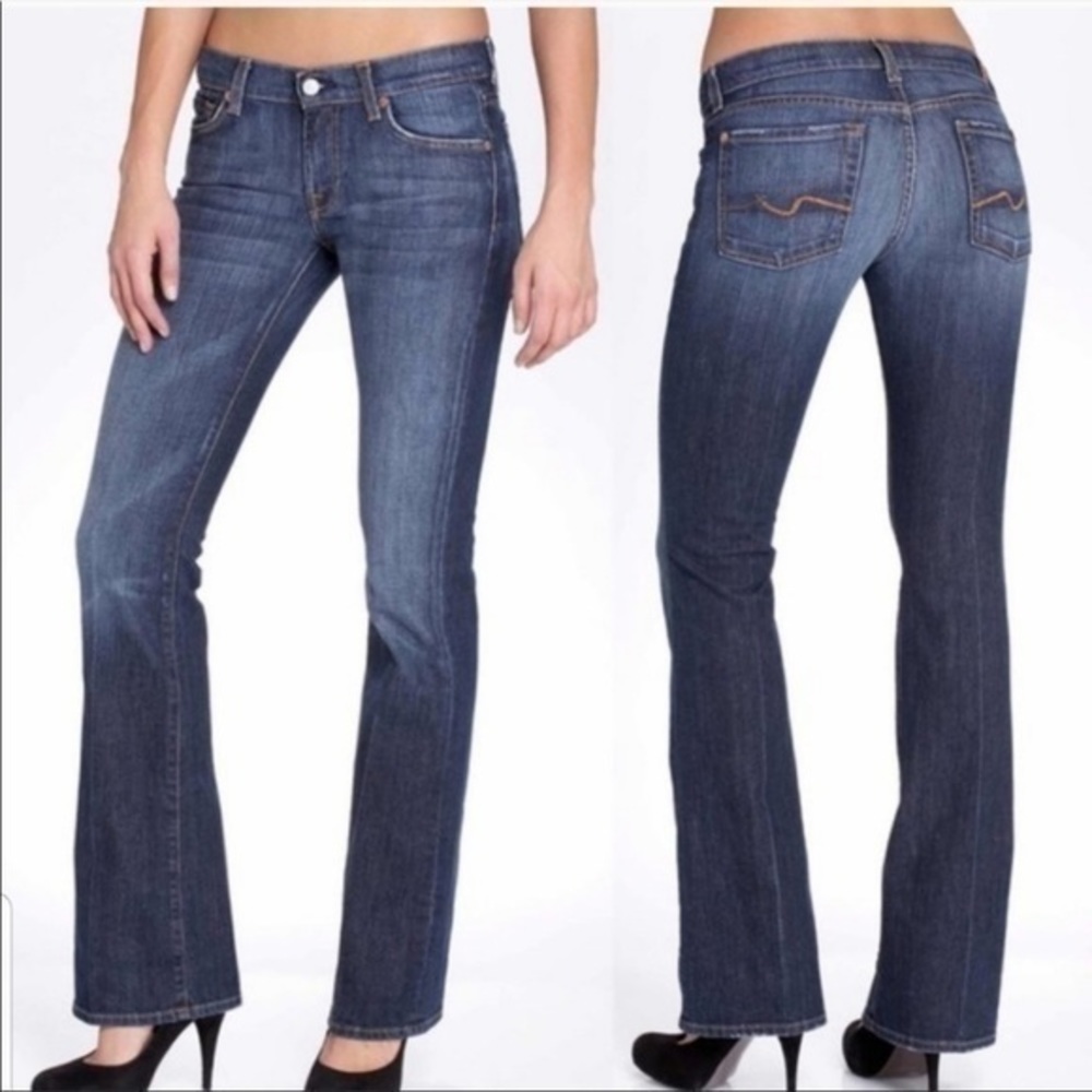 7 For All Mankind - luxury denim flare jeans - size 29